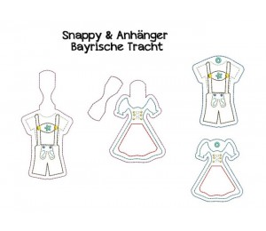 ITH Anhänger - Snappy Bayrische Tracht